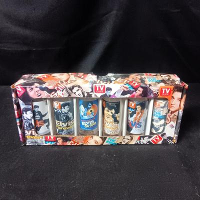 ELVIS TV GUIDE SHOT GLASSES