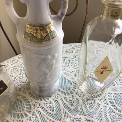 Decanter Liquor Bottle Lot