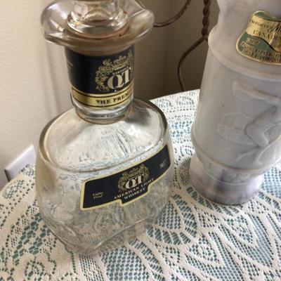 Decanter Liquor Bottle Lot