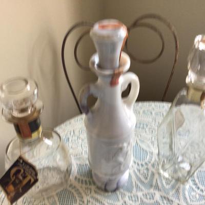 Decanter Liquor Bottle Lot