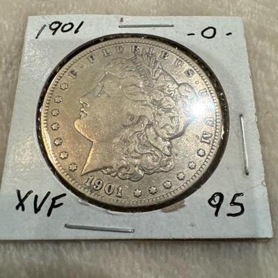 1901 O Morgan XVF US COIN SILVER 1001
