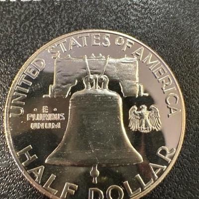1962 P BENJAMIN FRANKLIN PROOF HALF
