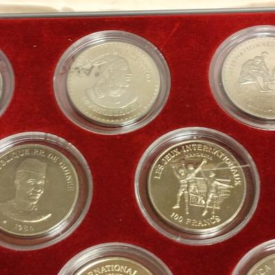 INTERNATIONAL SPORTS COIN COLLECTION SET OF 14 .999 SILVER ONLY 20 MADE