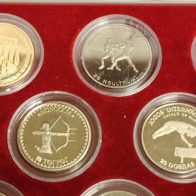 INTERNATIONAL SPORTS COIN COLLECTION SET OF 14 .999 SILVER ONLY 20 MADE