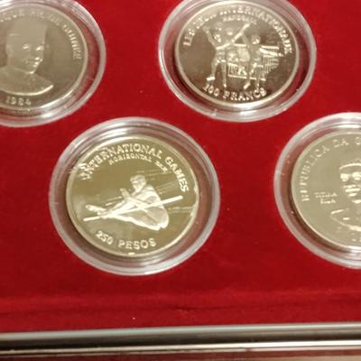 INTERNATIONAL SPORTS COIN COLLECTION SET OF 14 .999 SILVER ONLY 20 MADE