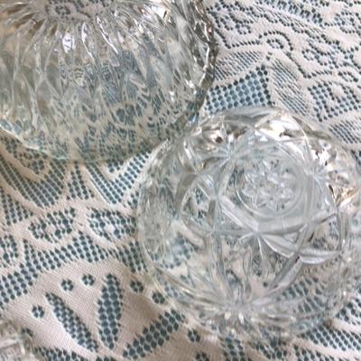 Clear Glass Bowl Lot
