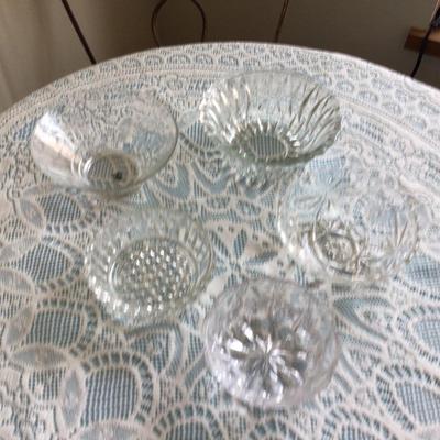 Clear Glass Bowl Lot