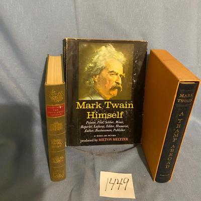Vintage Mark Twain Books