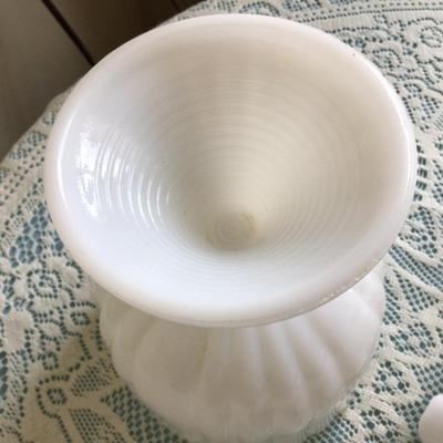 Milk Glass Lot