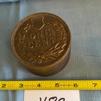 Vintage 1877 Penny Bank