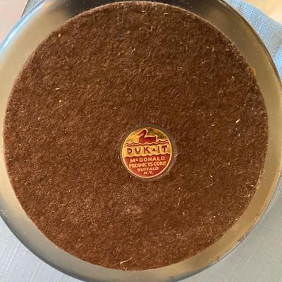 Vintage Duk-it McDonald Silent Butler Ashtray