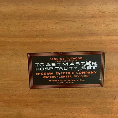 Vintage Toastmaster Hospitality Trays