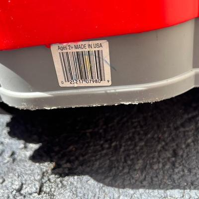 American Plastic Toys Kids’ Red Gigantic Fire Truck – AGES 2+ USED