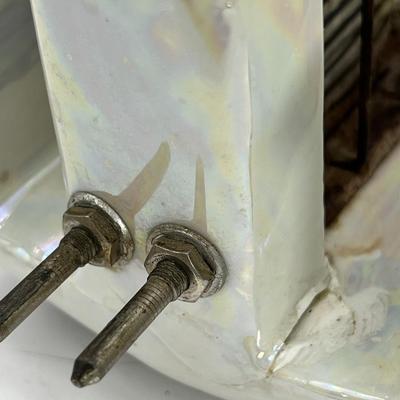 1927 White Luster Toastrite repaired