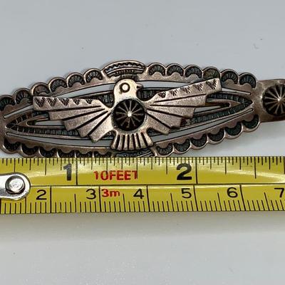 Vintage Native American Pawn Silver Thunderbird Pin/Brooch