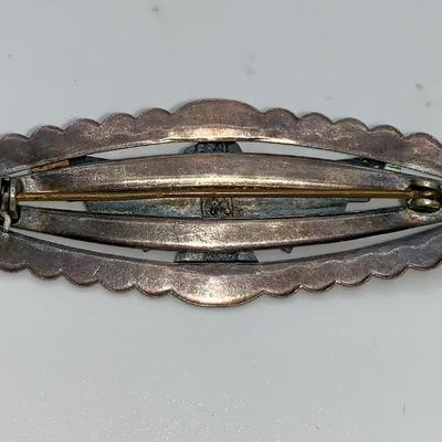 Vintage Native American Pawn Silver Thunderbird Pin/Brooch
