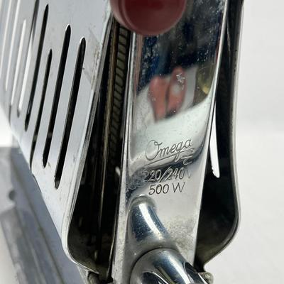 Omega Chrome 2 sided toaster 220V knobs