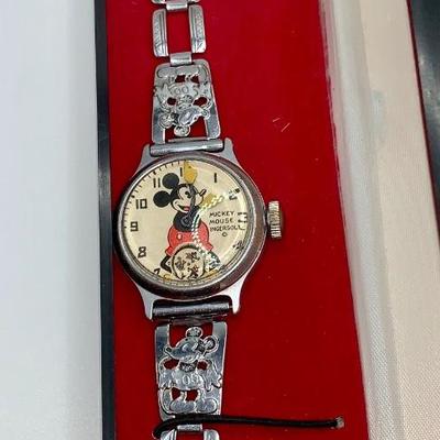 1930’s Ingersoll Mickey Mouse Watch W/Box