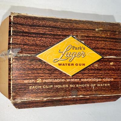 1960’s Luger Water Pistol W/Box