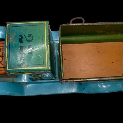 1920’s Tin Wind-Up Haul-Away Truck by Strauss
