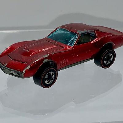 1967 Redline Hot Wheels Custom Corvette