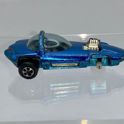 1967 Redline Hot Wheels Silhouette in Blue