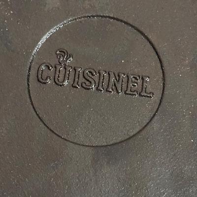 CUISINEL / LODGE ~ Pair (2) Cast Iron Pans