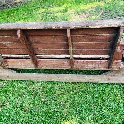 Wood Rocker Glider