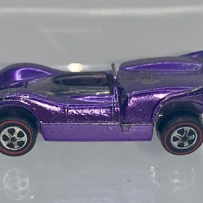 1968 Redline Hot Wheels McLaren in Purple