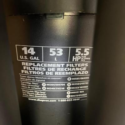SHOP VAC 14 Gal