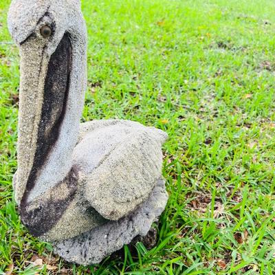 Concrete Pelican Statue