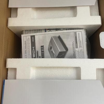 M6-Power inverter, extension, cord, work light, and multi plug