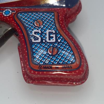 1960’s Tin Sparking Space Gun Made in Japan