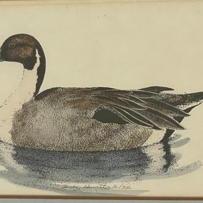 Sally Hewitt L.Ed. Mallard Lithograph 86/350