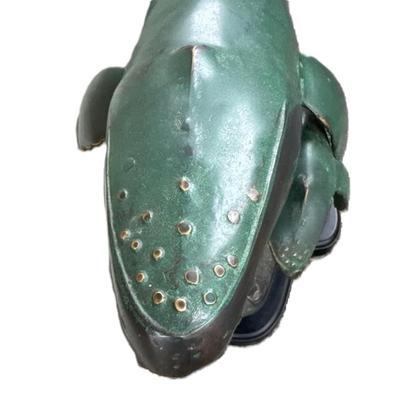 Late 20th C. Bronze Humpback Whale & Calf Sculpture $750