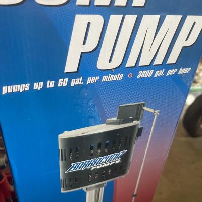 M15- 1/2 HP Pedestal professional grade sump pump