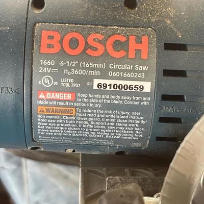 M17-Bosch 6 1/2 inch circular saw