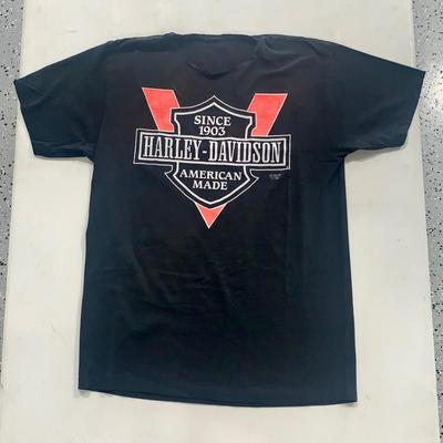 1990 Harley-Davidson Single Stitch Tee Shirt by 3D Emblem