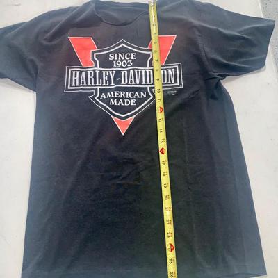 1990 Harley-Davidson Single Stitch Tee Shirt by 3D Emblem