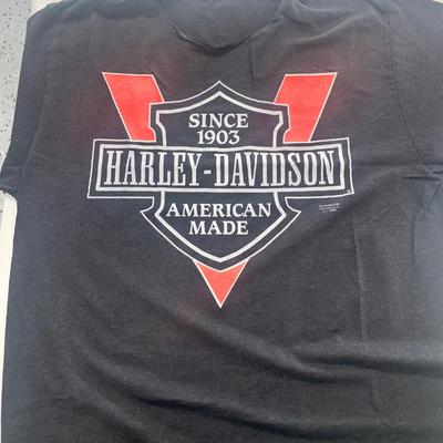 1990 Harley-Davidson Single Stitch Tee Shirt by 3D Emblem