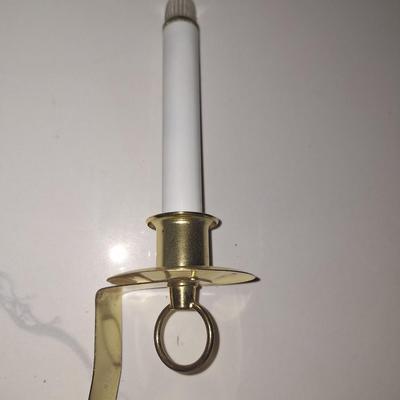 Electric candle sconce