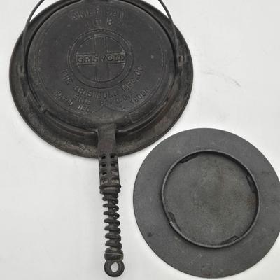 Grizwold #8 Cast Iron Waffle Maker
