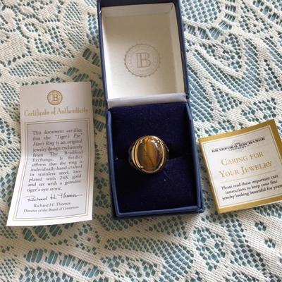 Bradford Exchange Tigers Eye