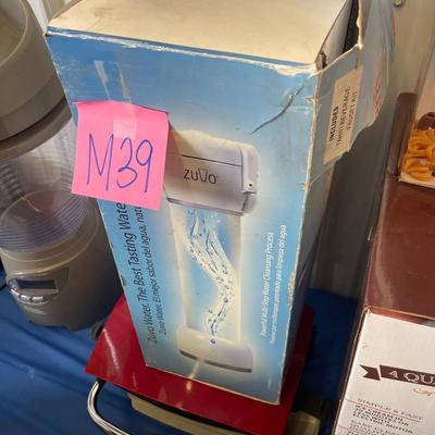M39-water filtration system, and electric grill