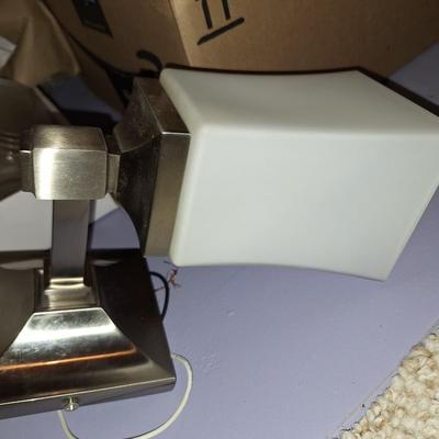 "Milk Glass" Outdoor LIght