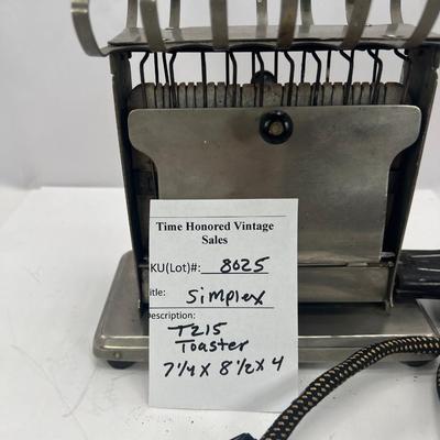 1910’s – 1920’s Simplex Model 215 Toaster with built in rack