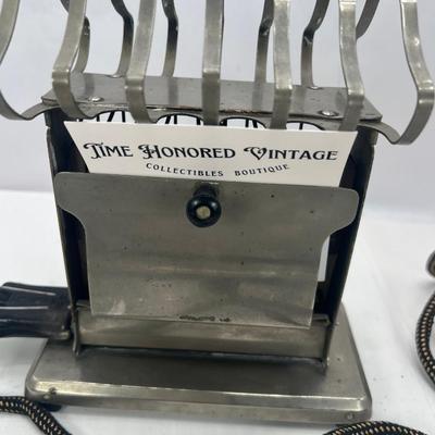 1910’s – 1920’s Simplex Model 215 Toaster with built in rack