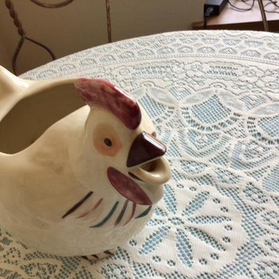 Shawnee Chicken Pitcher