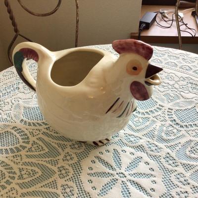 Shawnee Chicken Pitcher
