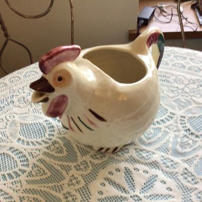 Shawnee Chicken Pitcher
